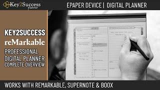 reMarkable 2 Best Professional Digital Planner Overview