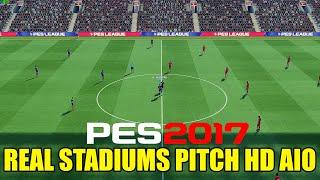 PES 2017 REAL STADIUMS PITCH HD ALL IN ONE