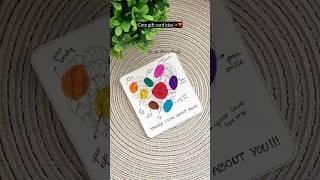 Handmade card for your loved ones | easy gift card ideas #diy #craft #handmade #giftideas #couple