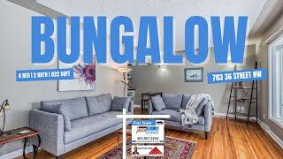 4 Bed | 2 Bath | 906 SqFt | Bungalow | Parkdale | 703 36 Street NW, Calgary, AB