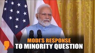 Modi in U.S | Modi's Reply To American Reporter On Minority Rights In India | News9