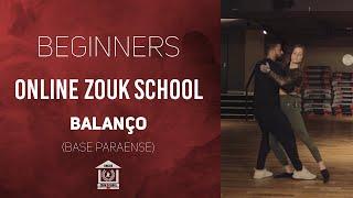 Online Zouk School (Beginners) | Balanço (Base Paraense) | Brazilian Zouk Tutorial