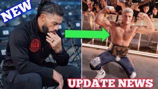 Find out what he had say universe about Roman Reigns' WWE return to Cody Rhodes' win!”