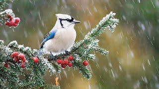 Calm music with birds and rain ️ Nervous system relaxation and heart healing️️️