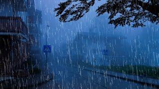 Real Heavy rain & thunder sounds at night for Deep sleep - Perfect Sounds For Sleep, Relax