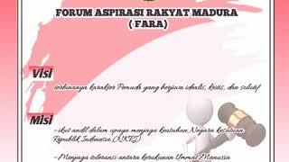 visi & misi forum aspirasi rakyat madura