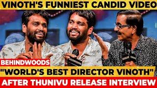 "Vijay-க்கு 2 கதை ரெடி"இப்படி Candid H. Vinoth பாத்துருக்க மாட்டீங்கThunivu Post-Release Interview