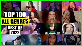 ASMR / BEST OF 2022 (All Genres) / TOP 100 / Part 1 of 2 / ASMR Charts