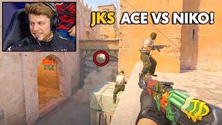 JKS Ace Against NIKO M0NESY AND MALBSMD! MADEN 1v4 Clutch! CS2 Highlights