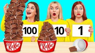 Tantangan 100 Lapis Makanan | Tantangan Gila TeenDO Challenge