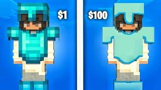 Textura pvp de $1 VS $100 | Minecraft Bedrock