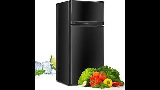 COMPACT FRIDGE   Compact Refrigerator, Safeplus 3.4 cu ft. Unit Cold-rolled