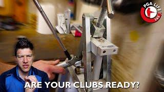 Golf Professional Explains Workshop Jobs