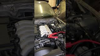 Попытка первого запуска V12 BMW E38 750IL