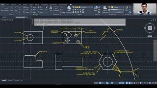 L16: How to dimension circles and filets in AutoCAD | Leader Style Setup | Step-by-Step Tutorial