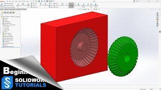 SolidWorks How to Subtract a Part from Another (Solid bodies subtraction)