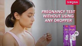 How To Take A Pregnancy Test At Home | Sirona PregRx Pregnancy Test Kit | Sirona