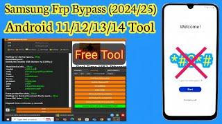 New Methed 2025 Samsung FRP Bypass Tool | All Cpu Samsung FRP Unlock Android 12-13-14 Without *#0*#