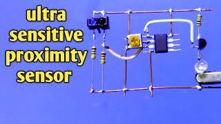 ultra sensitive IR proximity sensor | how to make ir sensor module