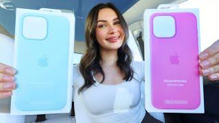 peony & aquamarine iphone 16 case unboxing & review! 🩷🩵