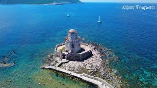 ΚΑΣΤΡΟ ΜΕΘΩΝΗΣ -  WALKING IN METHONI CASTLE  MESSINIA GREECE ! DRONE AND LAND SHOTS !