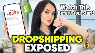 Exposing The TRUTH About Dropshipping.. (Watch Before You Start!)