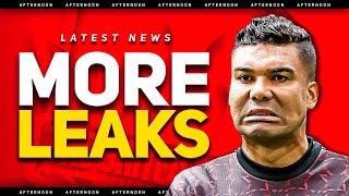 STOP This! Casemiro Dressing Room LEAK! Man Utd News