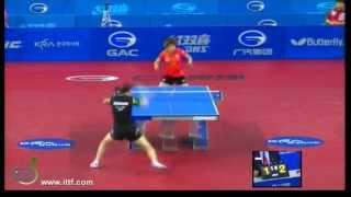 Korea open 2012 LIU Shiwen vs LI Jiawei