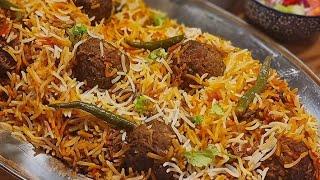 Beef kofta Biryani|Kofta biryani recipe