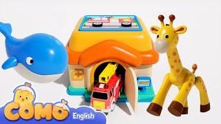 Como | Fun box puzzle | Learn colors and words | Como Kids TV