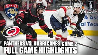 Florida Panthers vs. Carolina Hurricanes Game 2 | Eastern Conference Final | Full Game Highlights