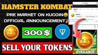 Hamster Kombat listing on Kucoin | Hamster kombat New Update | Hamster kombat Pre Market Update