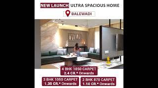 New Launch In Balewadi By Reputed Builder of Pune #realestate #pune #property #apartment #luxury