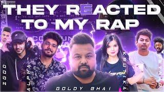 They Reacted To My Rap "BGMI COMMUNITY" feat. @DynamoGaming @8bitGoldygg @AlphaClasher | Ashter X