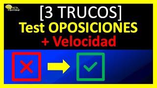  [TRUCOS 𝗧𝗲𝘀𝘁 𝗢𝗽𝗼𝘀𝗶𝗰𝗶𝗼𝗻𝗲𝘀] + VELOCIDAD - Fallos Tontos ►𝗘𝘀𝘁𝘂𝗱𝗶𝗮𝗿 𝗢𝗽𝗼𝘀𝗶𝗰𝗶𝗼𝗻𝗲𝘀 #1