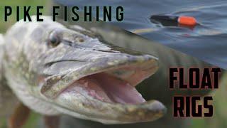 FLOAT FISHING FOR PIKE - PIKE FISHING - FLOAT RIGS - THE PROOF IS IN THE PUDDING