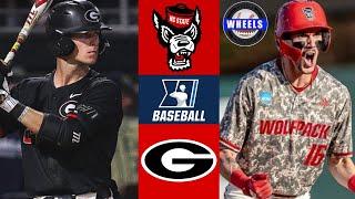 #10 NC State vs #7 Georgia | Winner To College World Series | 2024 College Baseball Highlights