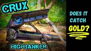 Testing the Gold Trek HighBanker by Crux Prospecting and finding Gold