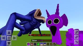 Every Shin Sonic vs MUTANT DURPLE SPRUNKI Mod ADDON UPDATE in MINECRAFT PE