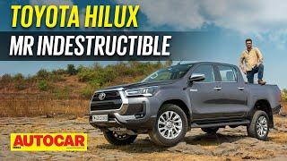 Toyota Hilux review - The legendary Toyota pickup | First Drive | Autocar India