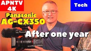 Panasonic CX350 1 Year Review Update, APNTV.