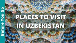 Uzbekistan Travel: 11 BEAUTIFUL Places to Visit in Uzbekistan (& Best Things to Do)