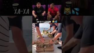 Ха-ха в Студии  | Нельзя смеяться | смех с водой | Часть 2 #shorts #хаха_в_студии #юмор