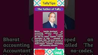 The Father of Tally ! #shorts #shortfeed #short #shortvideo #tally #tallyerp9 #tallyupdate #viral