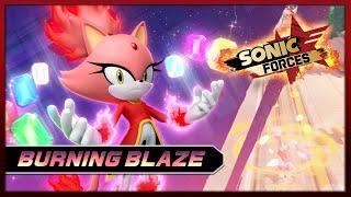 Sonic Forces: Speed Battle - Burning Blaze  Gameplay Showcase