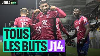 Tous les buts de la 14ème journée - Ligue 2 BKT 24/25