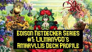 Netdecker Series #1: @LilManYGO  Amaryllis Edison Deck Profile!