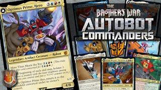 Transformers: Autobot Commanders - The Brothers War | The Command Zone 501 | Magic Commander EDH