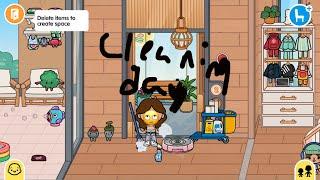 Toca Life World Cleaning day