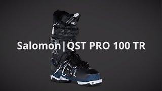 2019 Salomon QST Pro 100 TR Men's Boot Overview by SkisDotCom